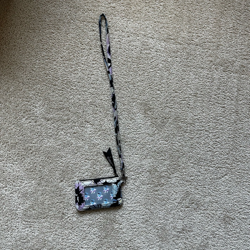 Vera Bradley Zip ID Pouch w/Breakaway Lanyard